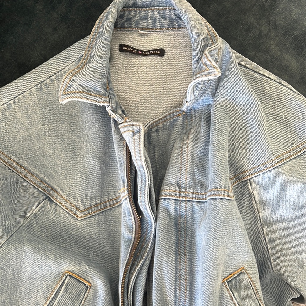 Brandy Melville Jean Jacket , Short and Stylish